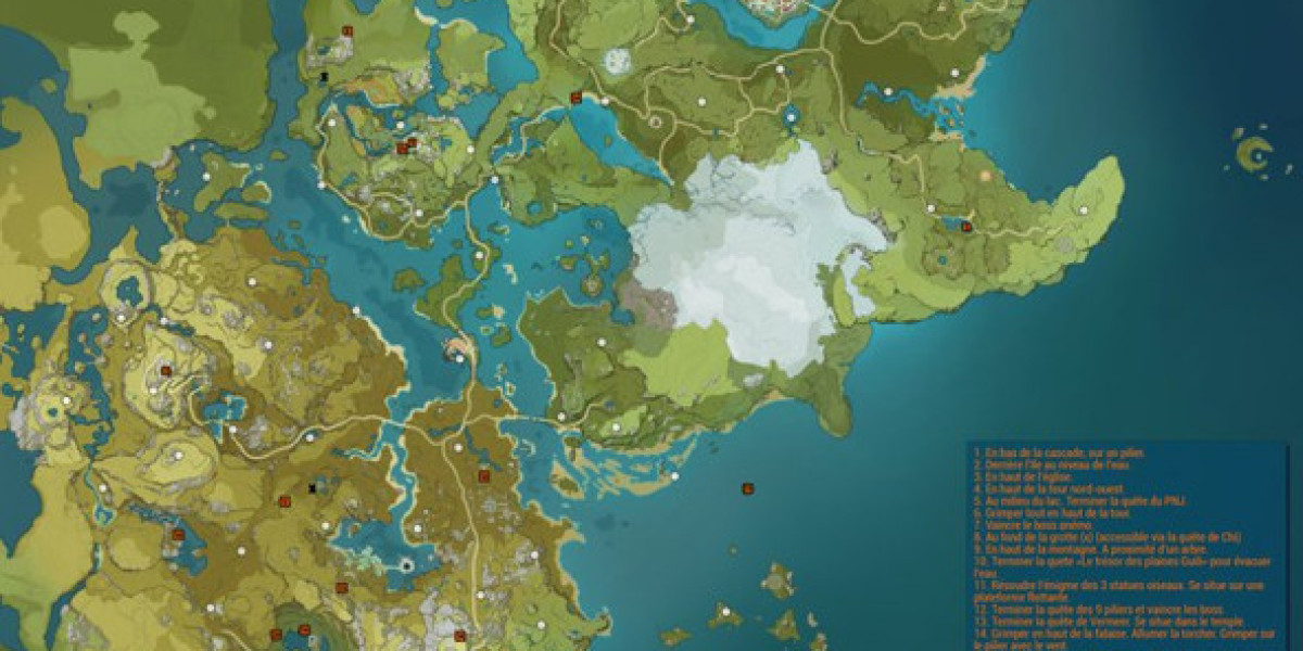 Coffres Luxueux Genshin Impact : Carte & Guide